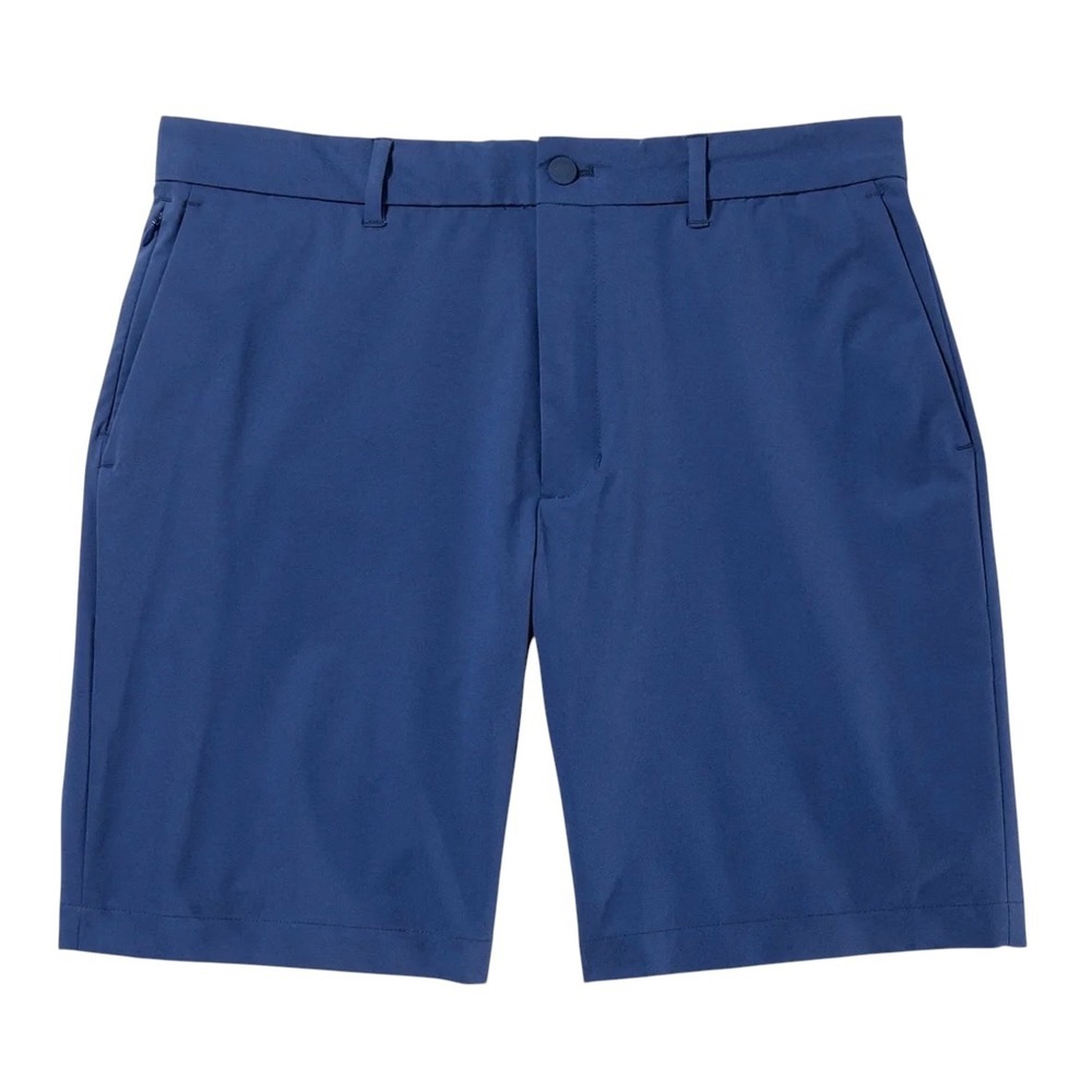 Fair Harbor Compass Short‎  Blue Mens 38  9 inch inseam Performance Hybrid